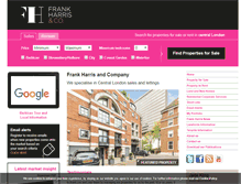 Tablet Screenshot of frankharris.co.uk